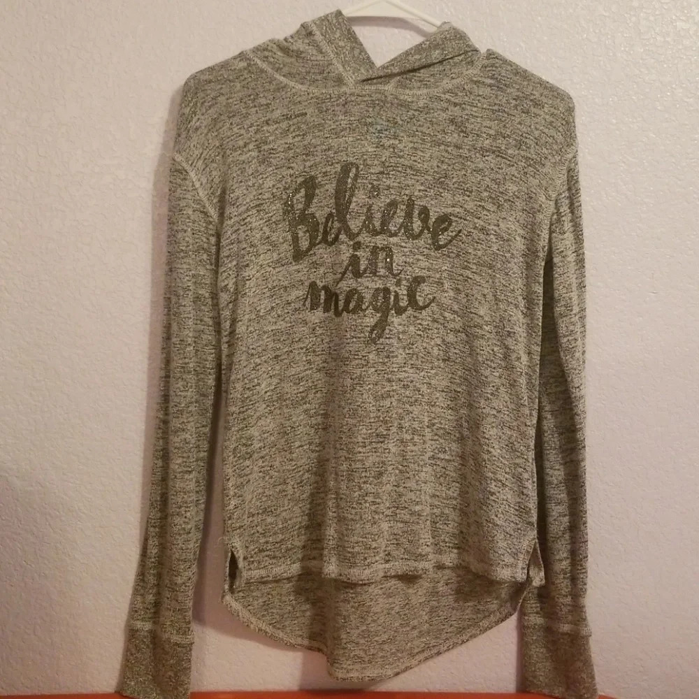 H & M Logg Girl Hooded Top 12-14 Y